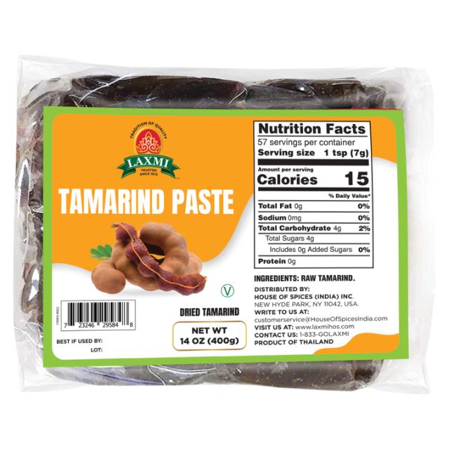 LAXMI WET TAMARIND 50X400 GM