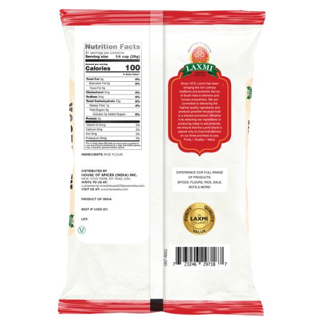 LX. RICE FLOUR 20X2 LB (NONGMO)