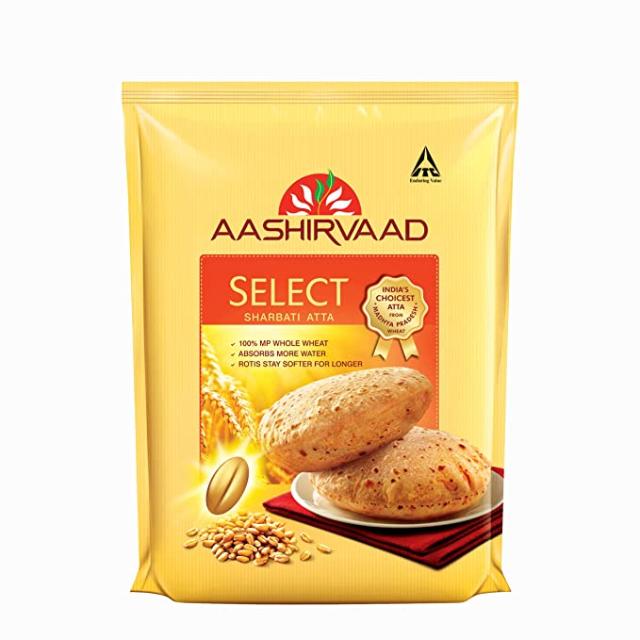 AASHIRVAAD ATTA SHARBATI SELECT 10X4 LB (EXP PACK)