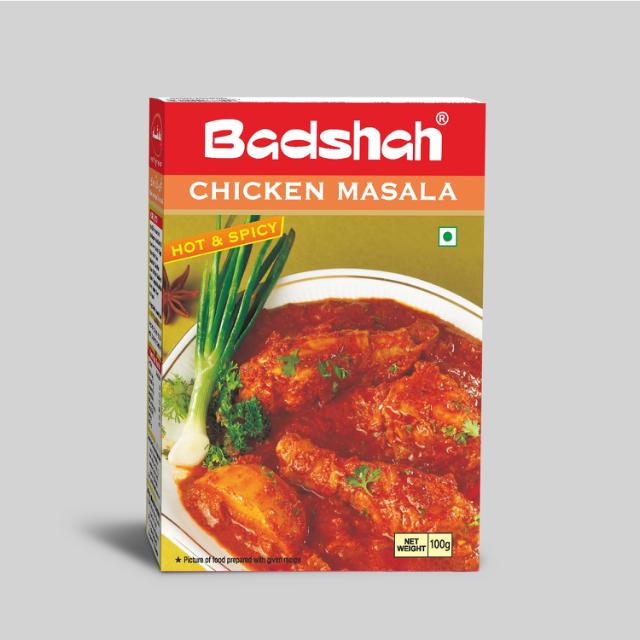 B. CHICKEN MASALA HOT&SPICY 72X100 GM MC