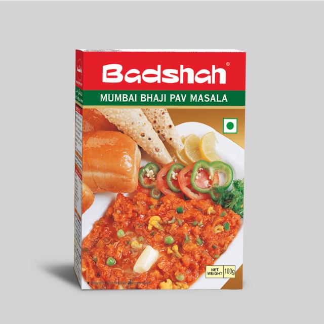 BADSHAH BOMBAY PAVBHAJI MASALA 120X100 GM MC