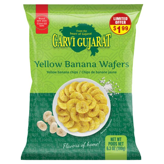 G.G. BANANA CHIPS YELLOW 20X180 GM (PROMO)