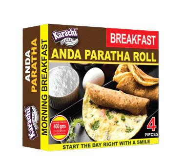 K.D EGG PARATHA ROLL 24X4X100 GM