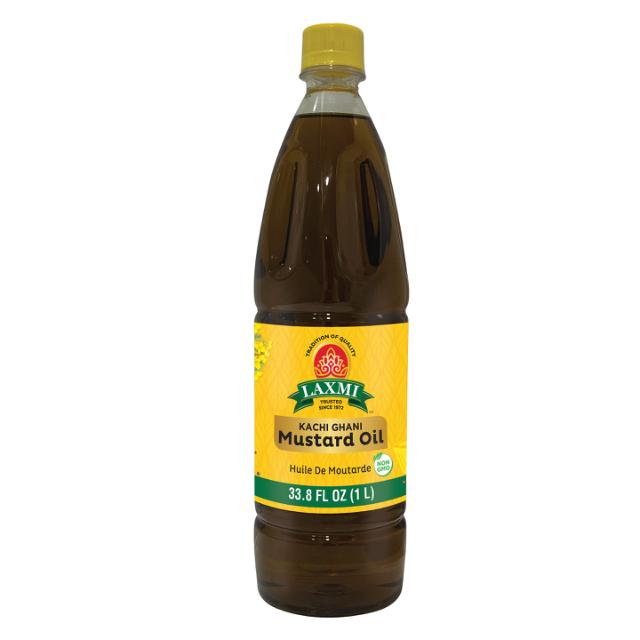 LAXMI MUSTARD OIL 12X34 OZ (1 LTR)