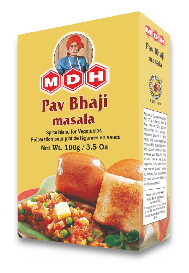 MDH PAV BHAJI MASALA 10X100 GM IN