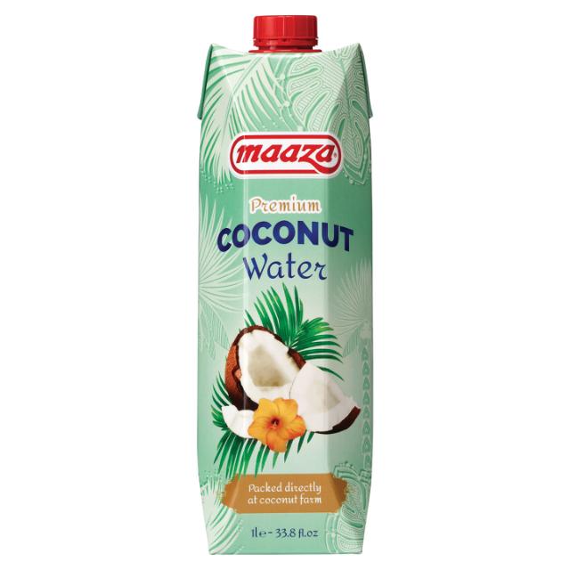 MAAZA PREMIUM COCONUT WATER TETRA 6 X 1 LTR