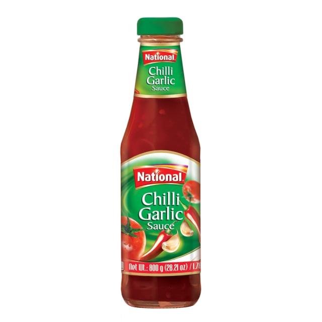 NATIONAL CHILLI GARLIC SAUCE 6X800 GM