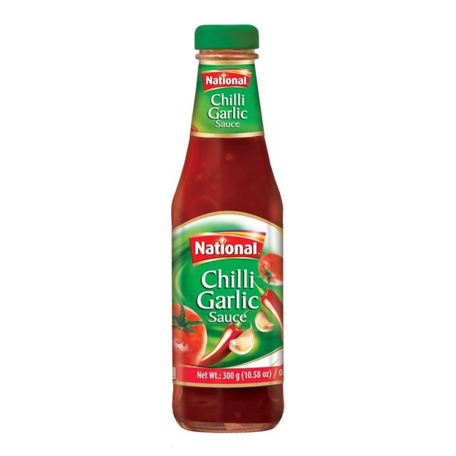 NATIONAL CHILLI GARLIC SAUCE 12X300 GM