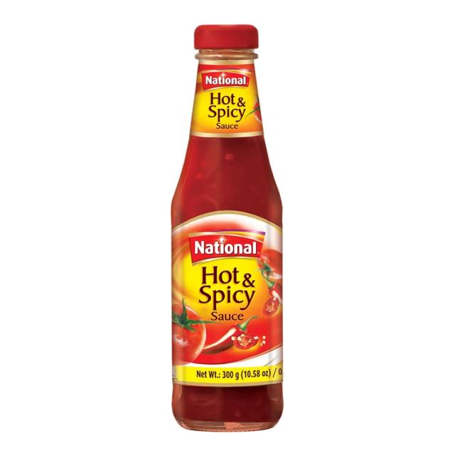 NATIONAL HOT & SPICY SAUCE 12X300 GM