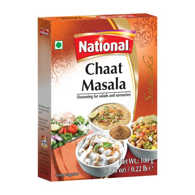 NATIONAL CHAAT MASALA 6X100 GM