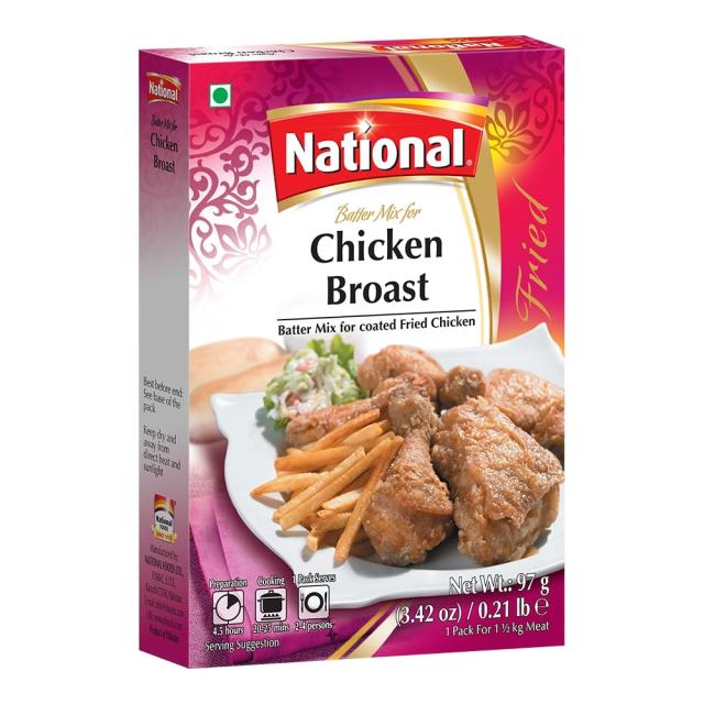 NATIONAL CHICKEN BROAST 6X97 GM