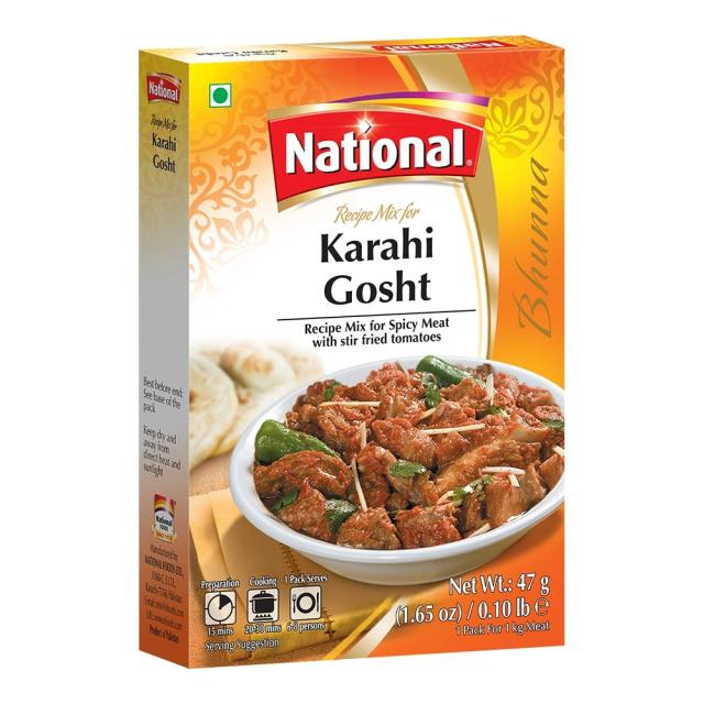 NATIONAL KARAHI GOSHT 6X47 GM