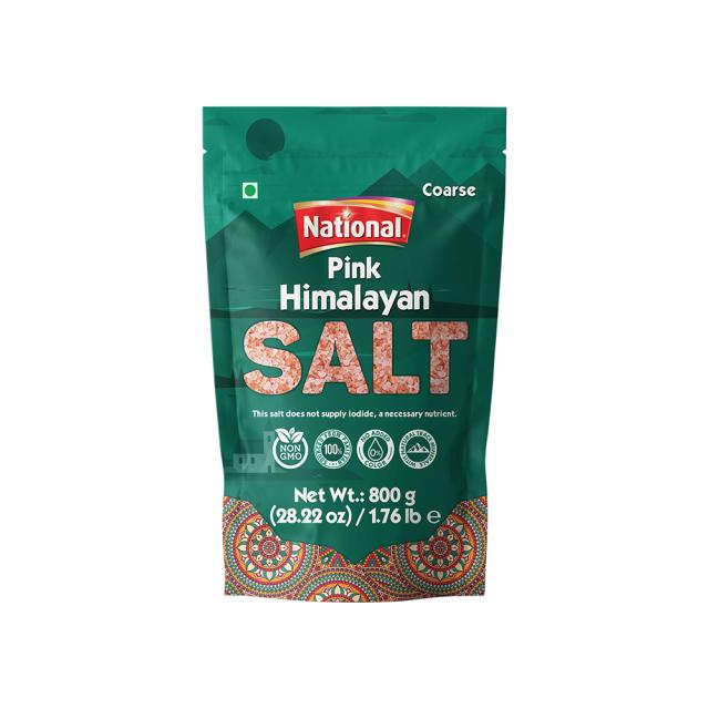 NATIONAL HIMALIYAN PINK SALT COARSE 12X800 GM