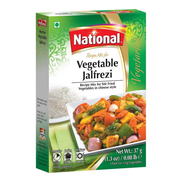 NATIONAL VEGETABLE JALFREZI 72X37 GM