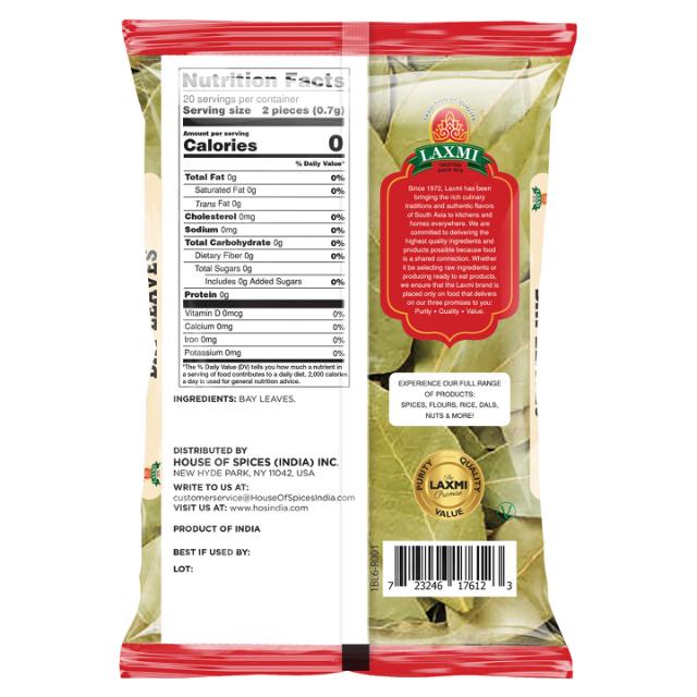 LX. BAY LEAVES 12X1/2 OZ (NONGMO)