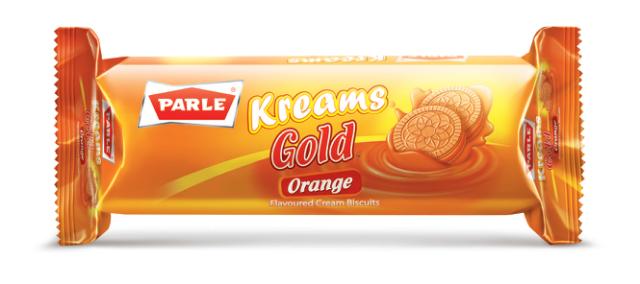 PARLE KREAMS GOLD ORANGE 48X66.72 GM